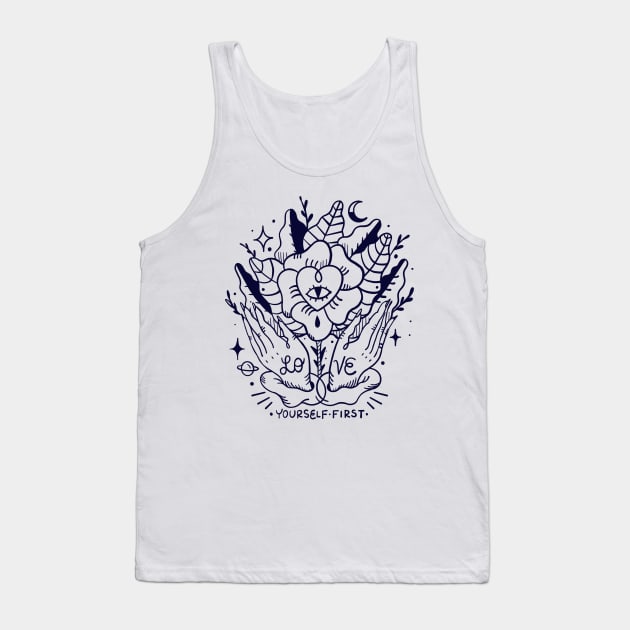 Love yourself first Tank Top by Paolavk